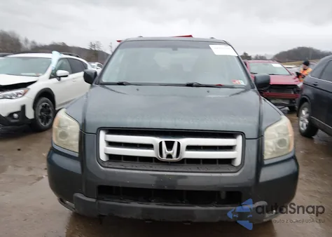2006 Honda Pilot Ex-L из США, поврежденный, VIN 5FNYF18776B020328